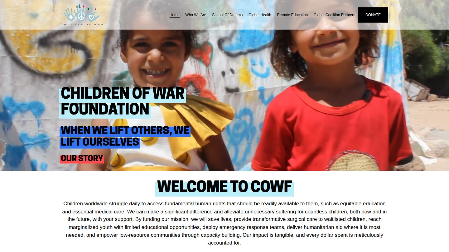 Children of War Foundation Logo